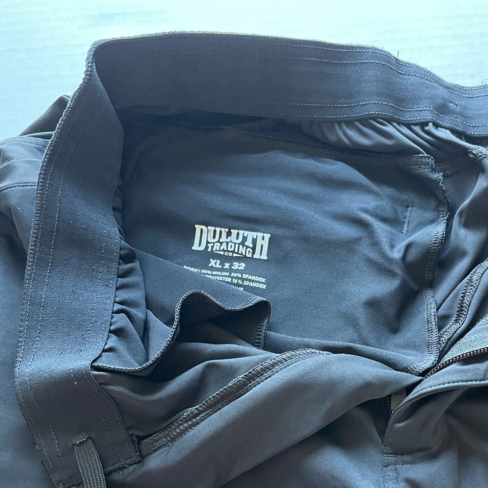 Duluth Trading Co. Men's Black Auto Pilot All Day Comfort Trousers Pants XL - Picture 13 of 14